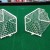 Subbuteo Andrew Table Soccer goals V-80 EDITION with white nets